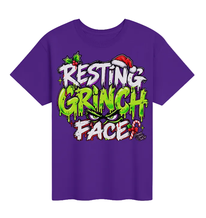 Resting Grinch Face Tee